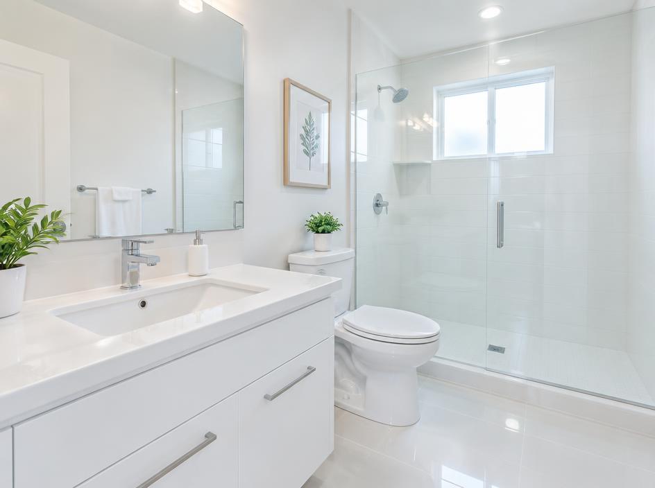 Bathroom — after cleaning